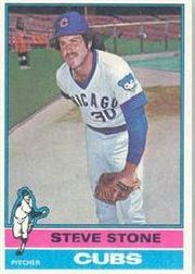 1976 Topps Baseball Cards      378     Steve Stone